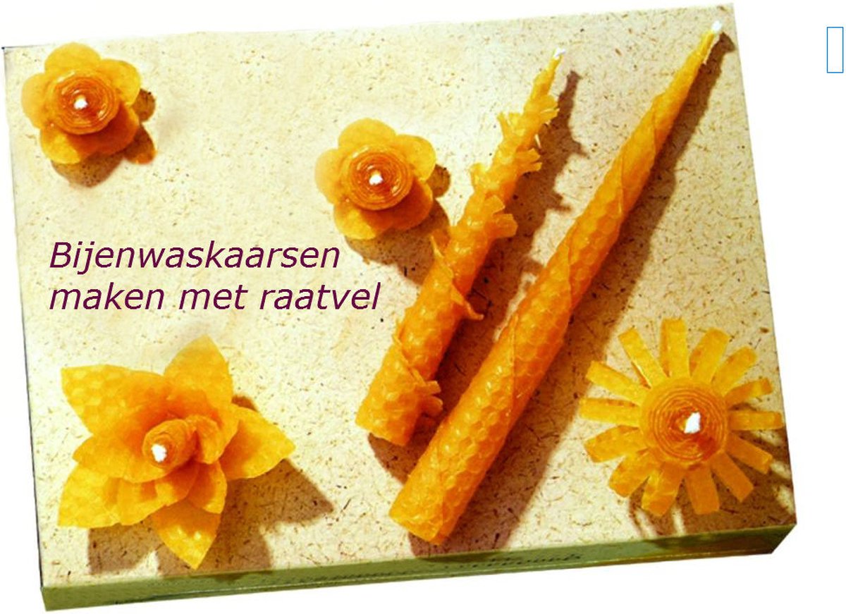 Bijenwas | knutsel pakket | zelf kaarsen maken